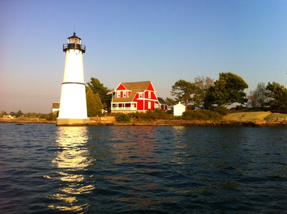River Lighthouse 1000 Islands Ivy Lea KOA Campground