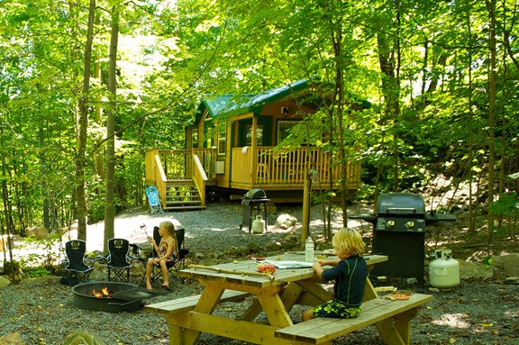 Experience Luxury Family Camping 1000 Islands Ivy Lea KOA