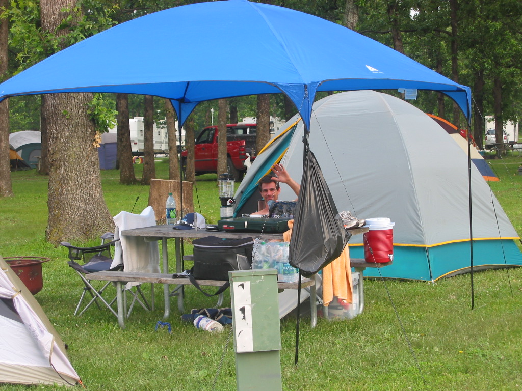 Tent site; water & electric
