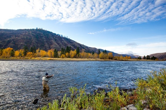 Fishing the Clearwater River