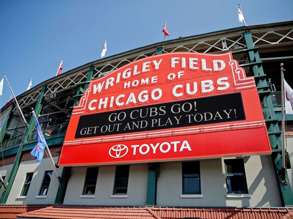Wrigley Field - Home of the Chicago Cubs