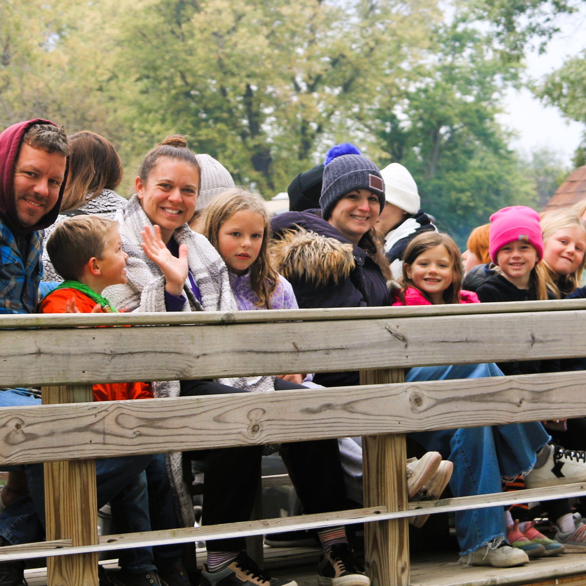 Saturday Wagon Rides Photo