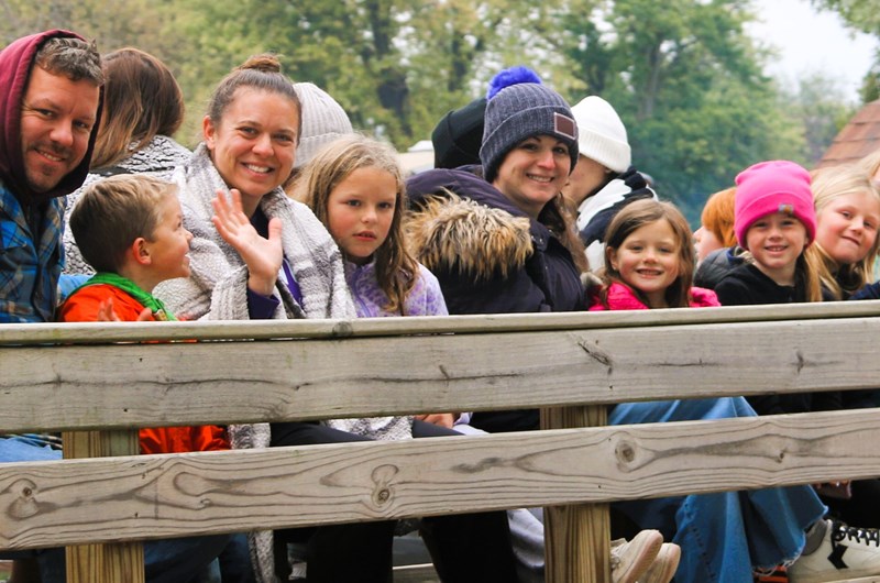 Saturday Wagon Rides Photo