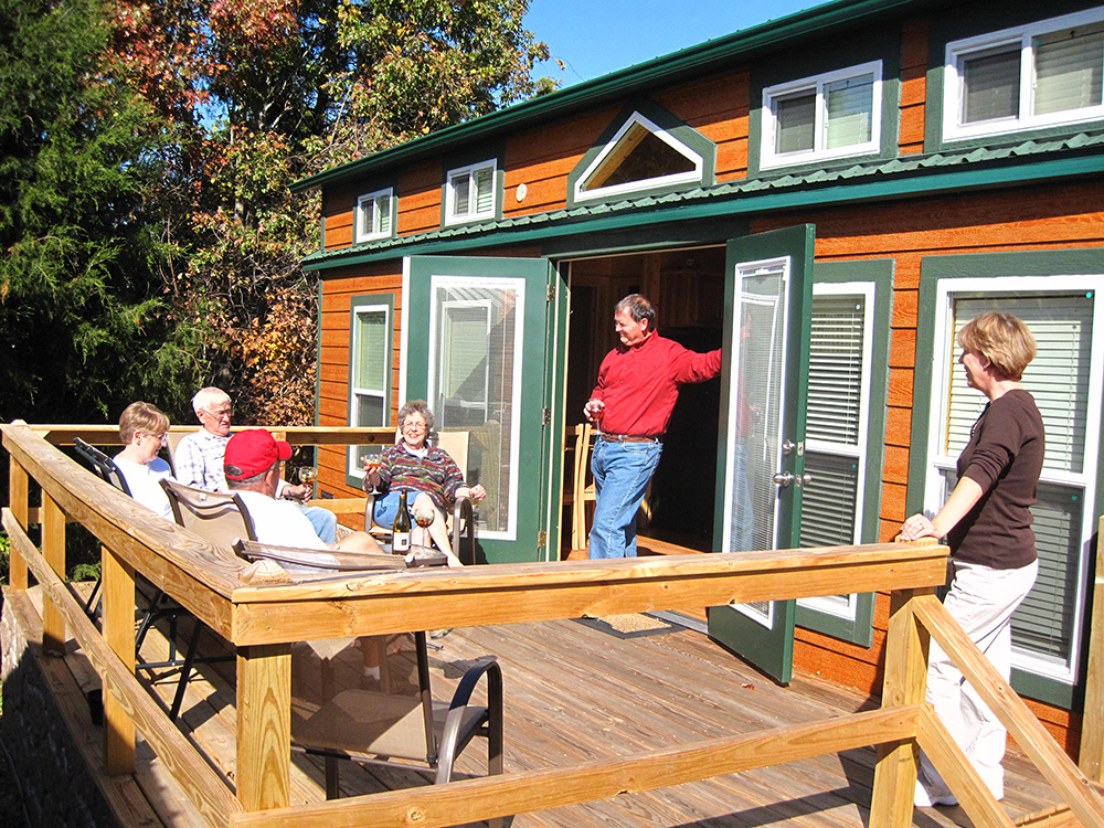 Lodge with loft