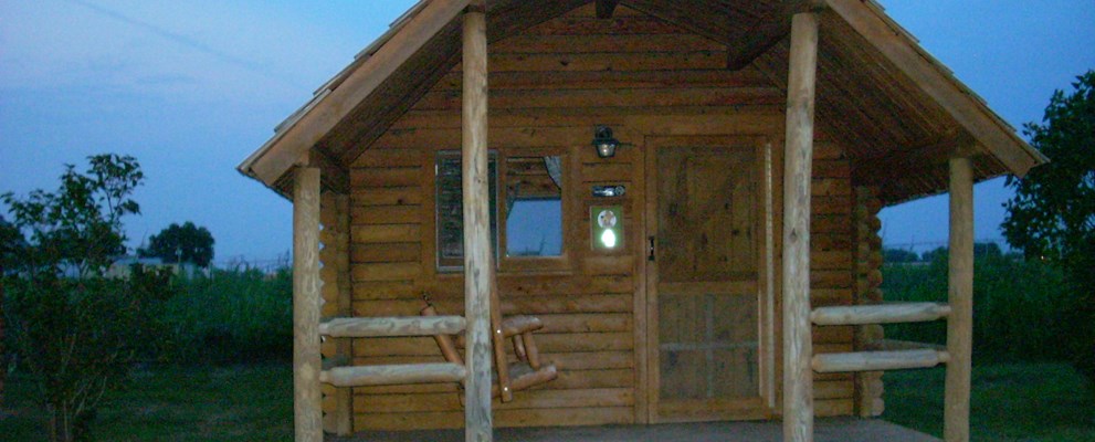 One Room Rustic Cabin