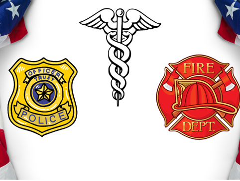 Active Duty First Responders Photo