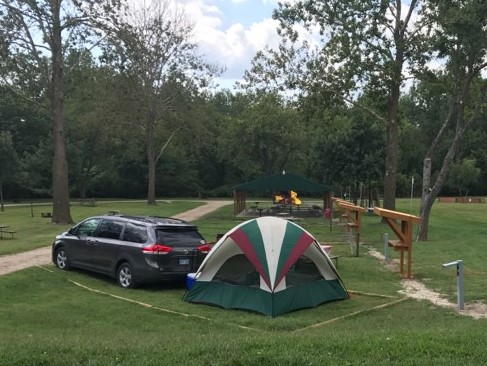 Tent with Power