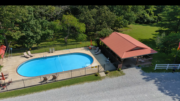 Pavilion by Pool