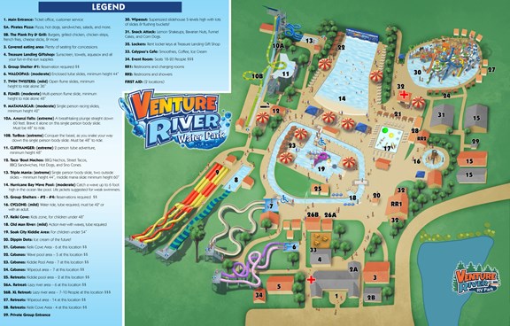 Venture River Water Park in Eddyville, Kentucky