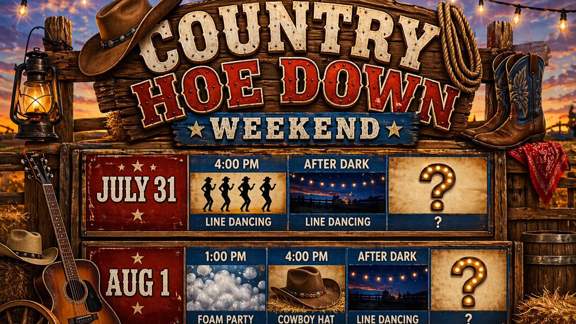 Country Hoe Down Weekend Photo