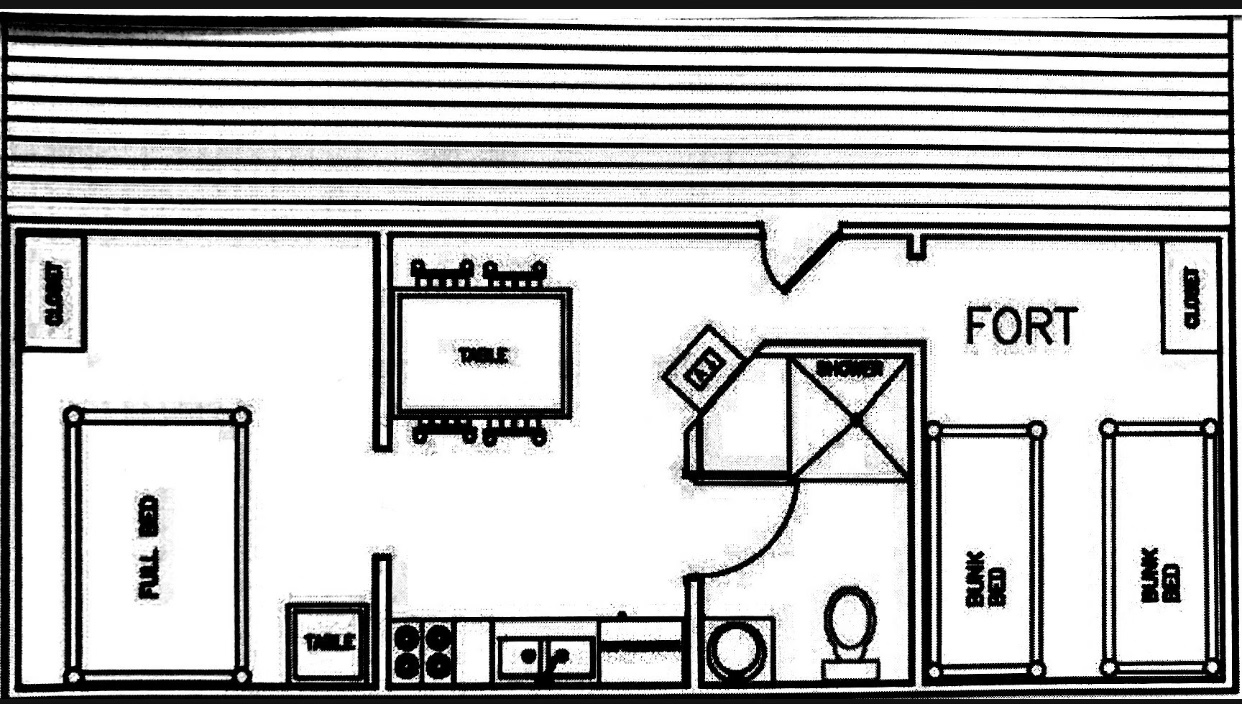Fort floor plan