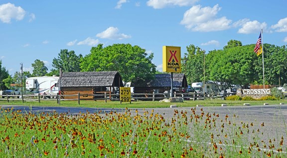 Kerrville KOA Entrance