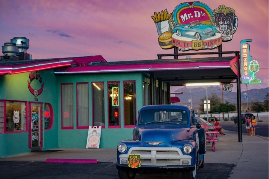 “Step back in time at Kingman's most colorful Route 66 diner