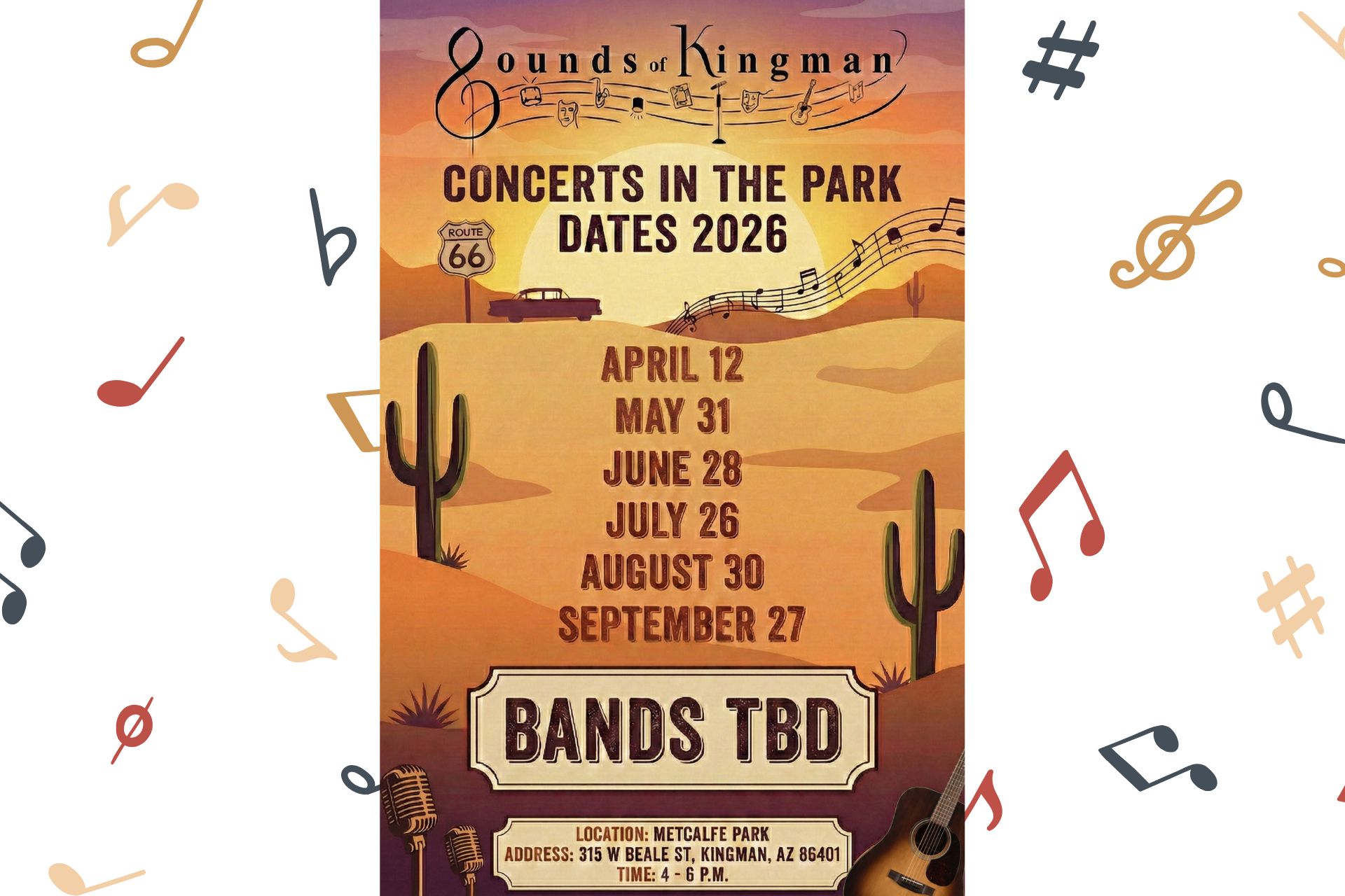 Concerts in the Park Dates 2026 Photo