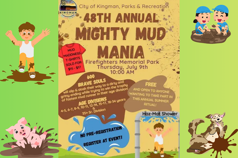 Join us for another year of muddy, messy fun at Mud Manina! Photo