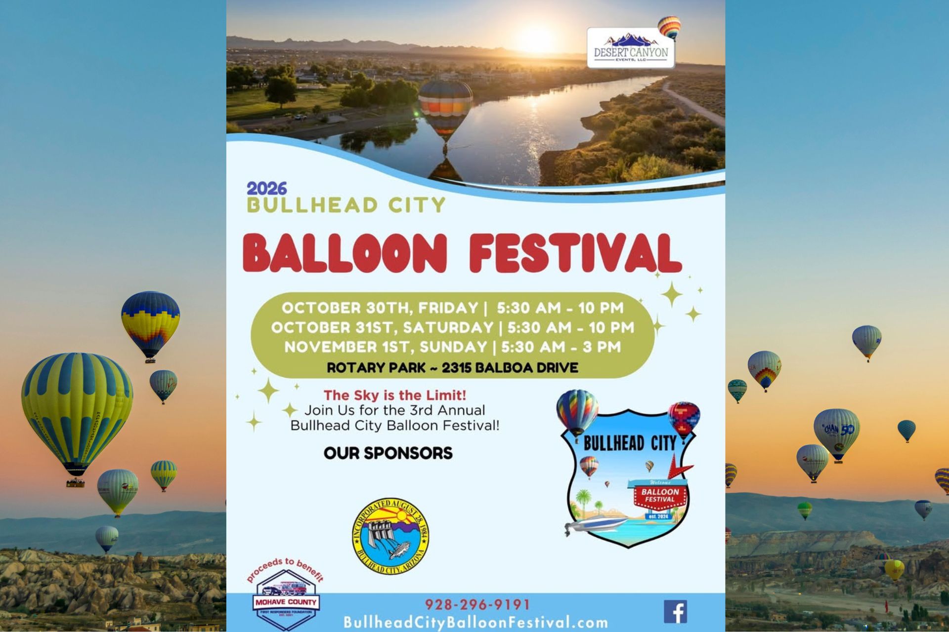 3rd Annual Bullhead City Balloon Festival Photo