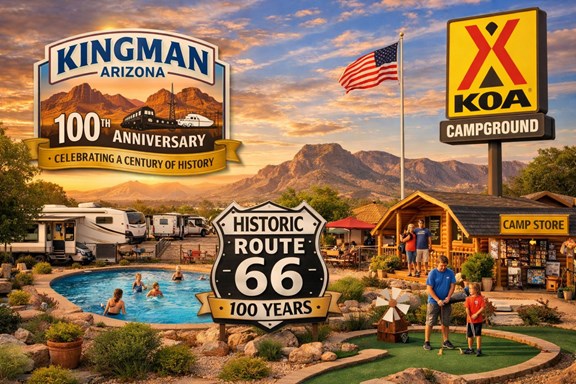Welcome to the Kingman KOA Journey