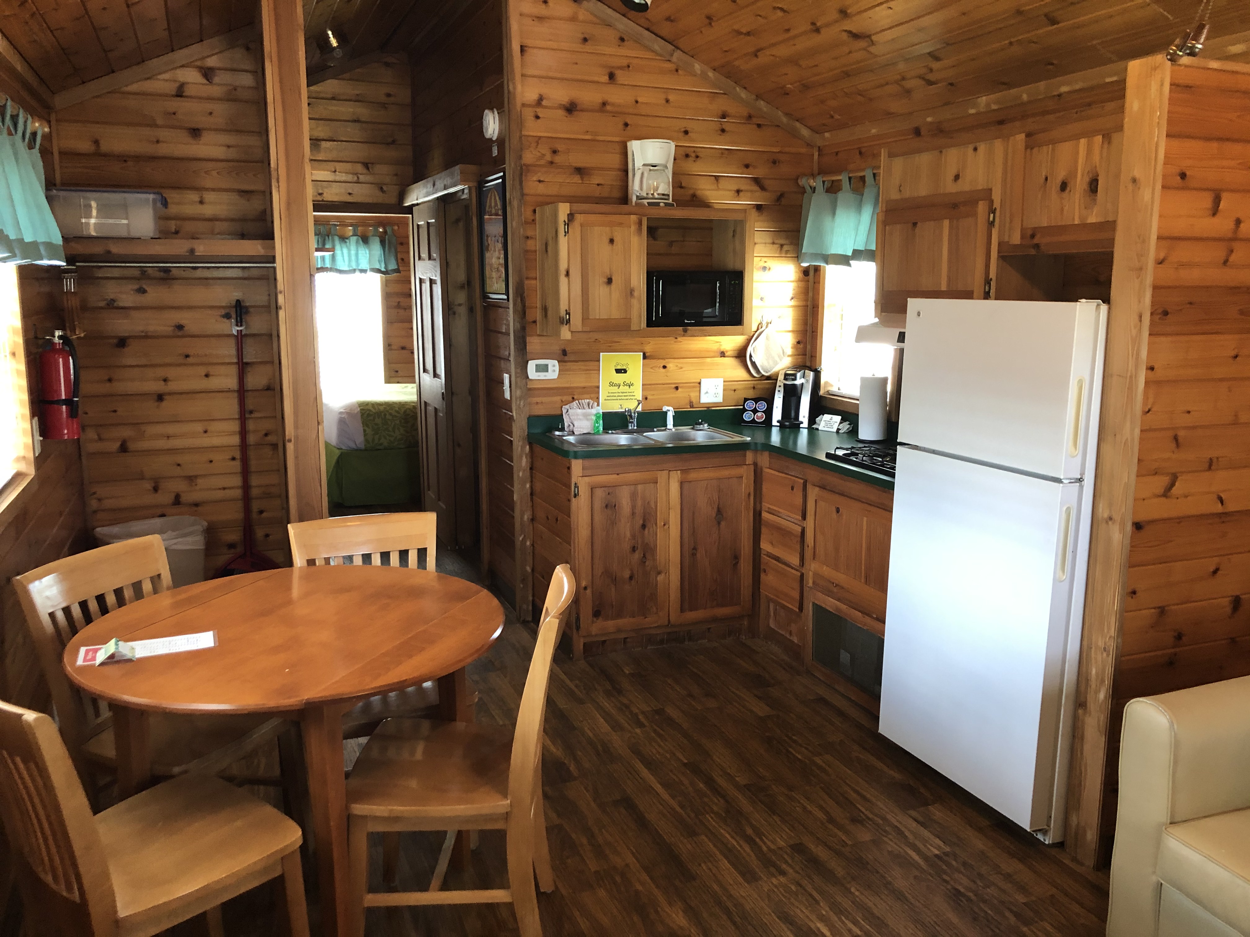 Kitchen and Living area