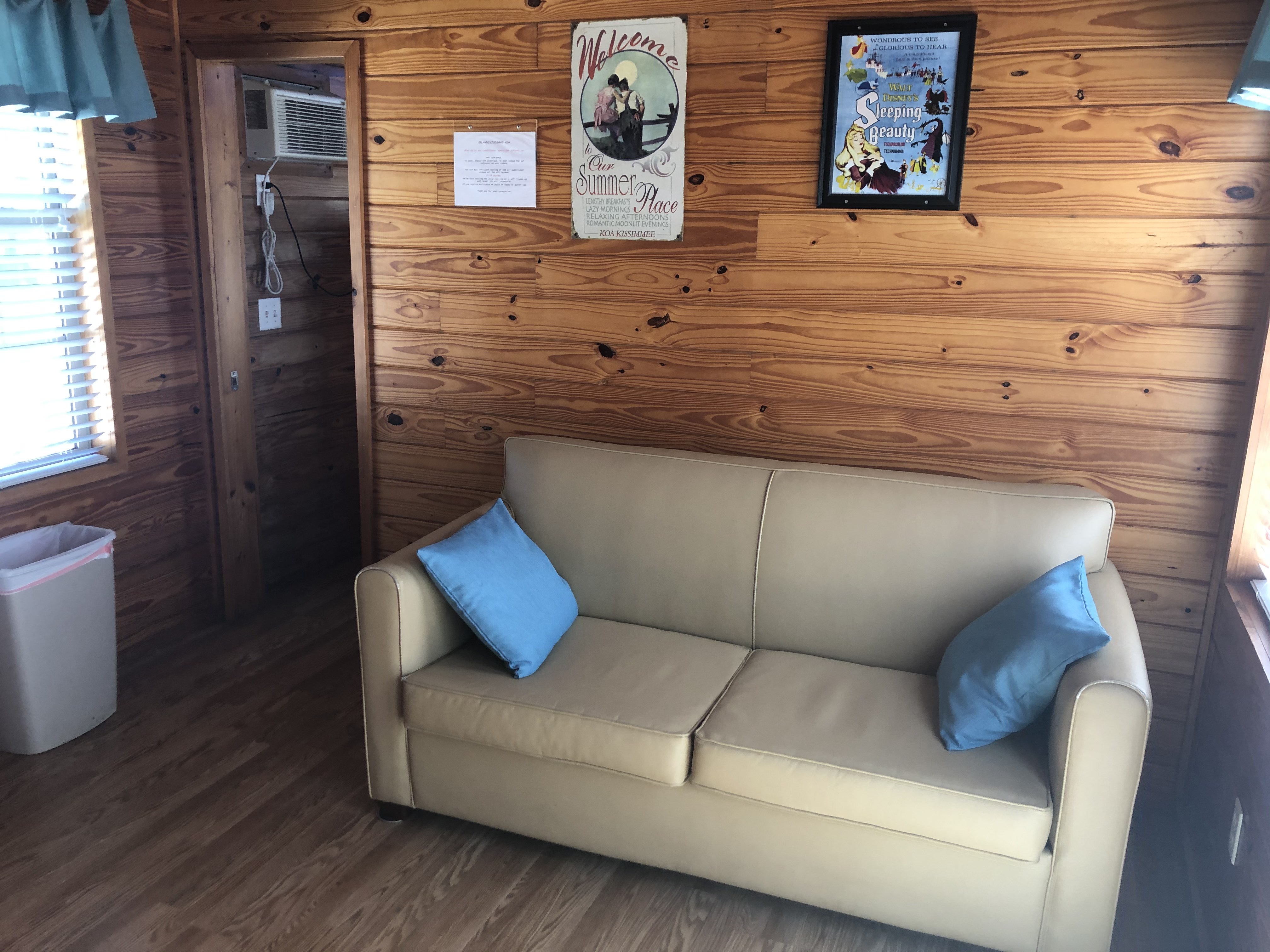 Deluxe Cabin Living Room