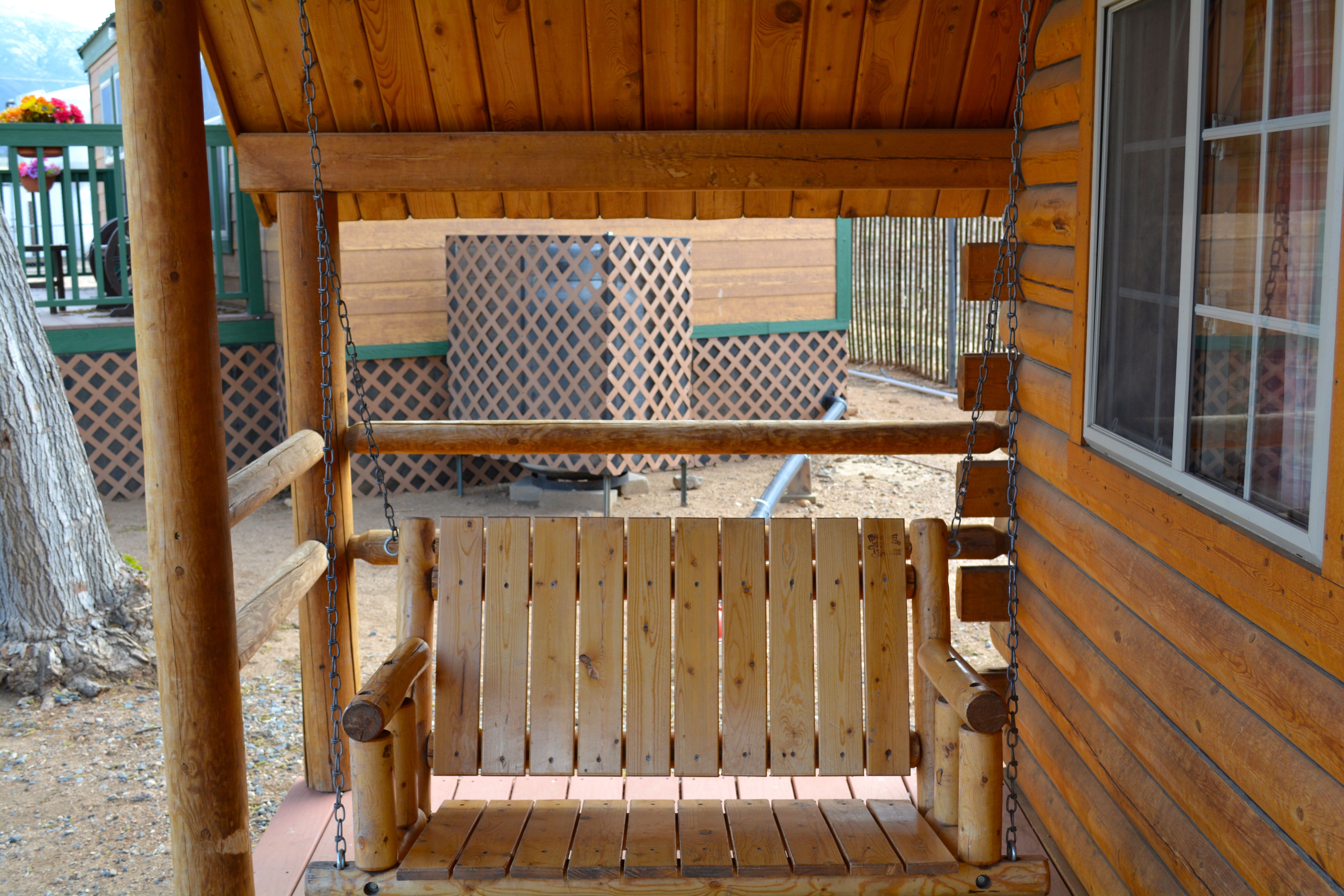Cabin Porch Swing