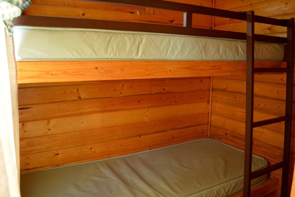 Bunk Beds in Deluxe Cabin