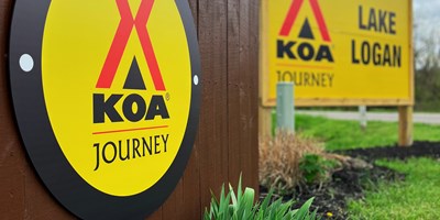 Discover Lake Logan KOA Journey!