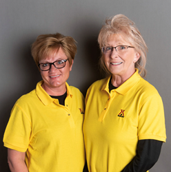 Laura Hall and Paula Fetherolf