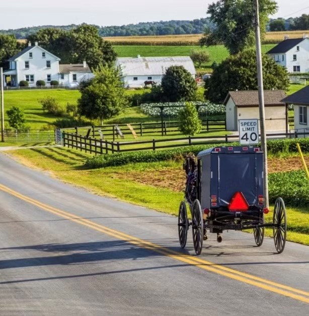 Exploring Amish Country.