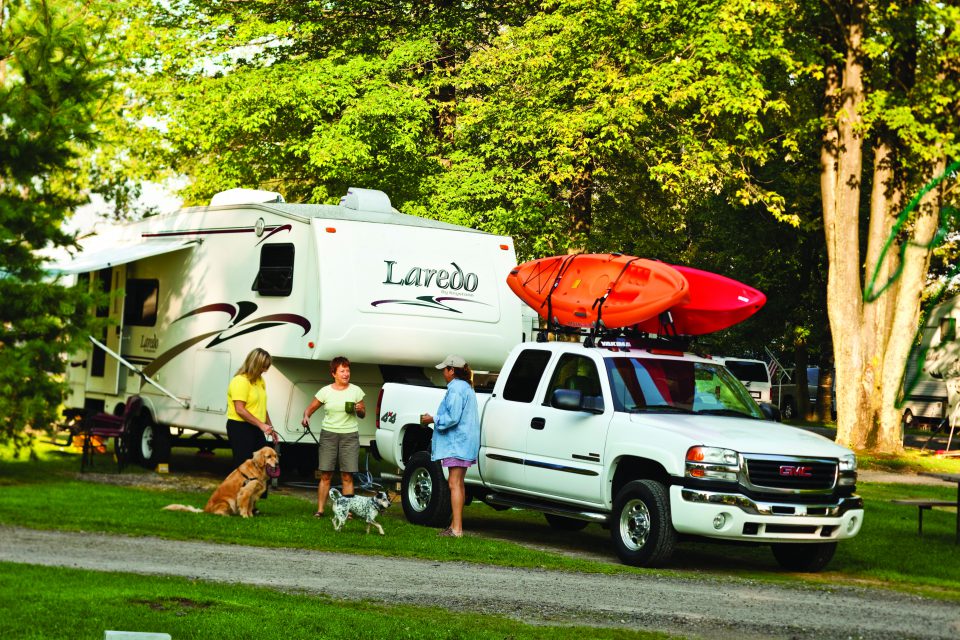 These sites are close to the entrance to the campground, and you have easy access to everything around the grounds.  *NOT ACTUAL PICTURE FROM CAMPGROUND, JUST AN EXAMPLE OF OUR SITES*
