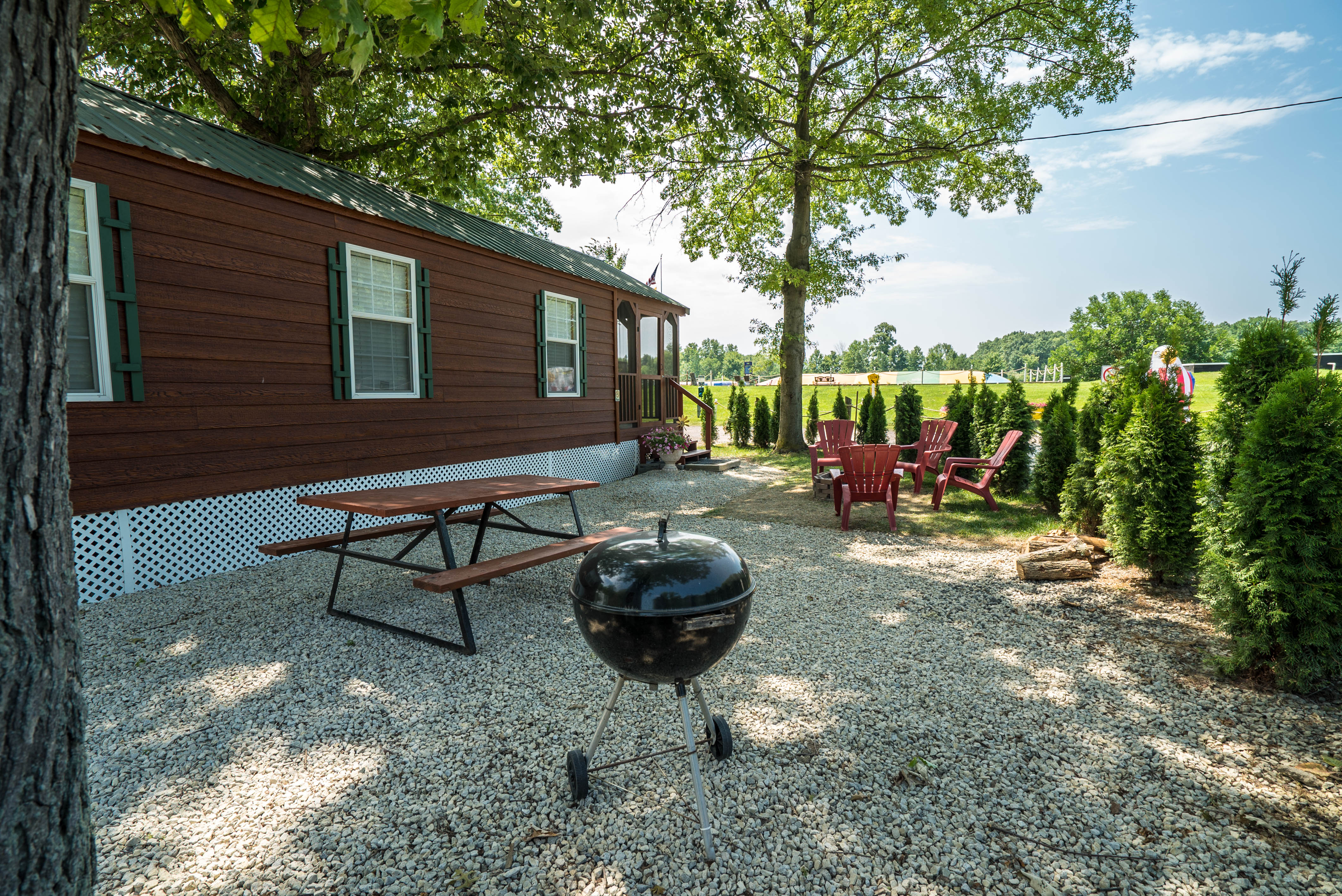 Deluxe Camping Cabin