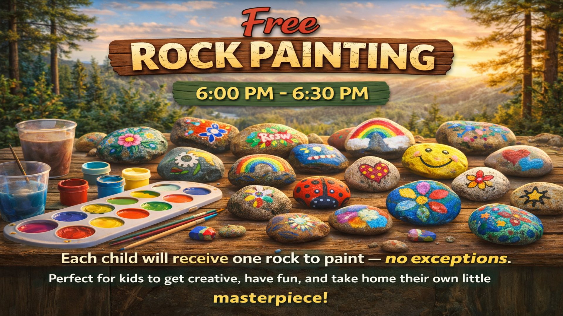 Free Rock Painting Photo