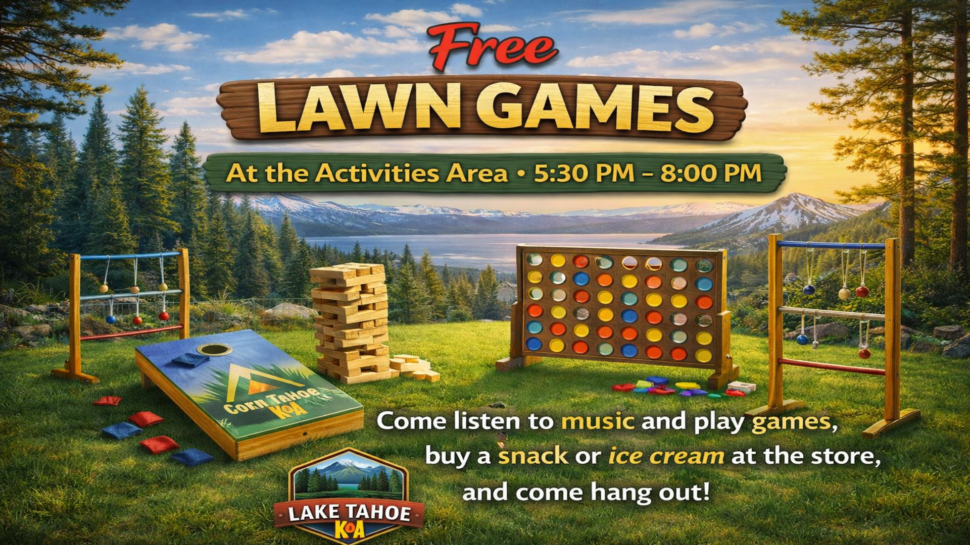 Free Lawn Games Photo