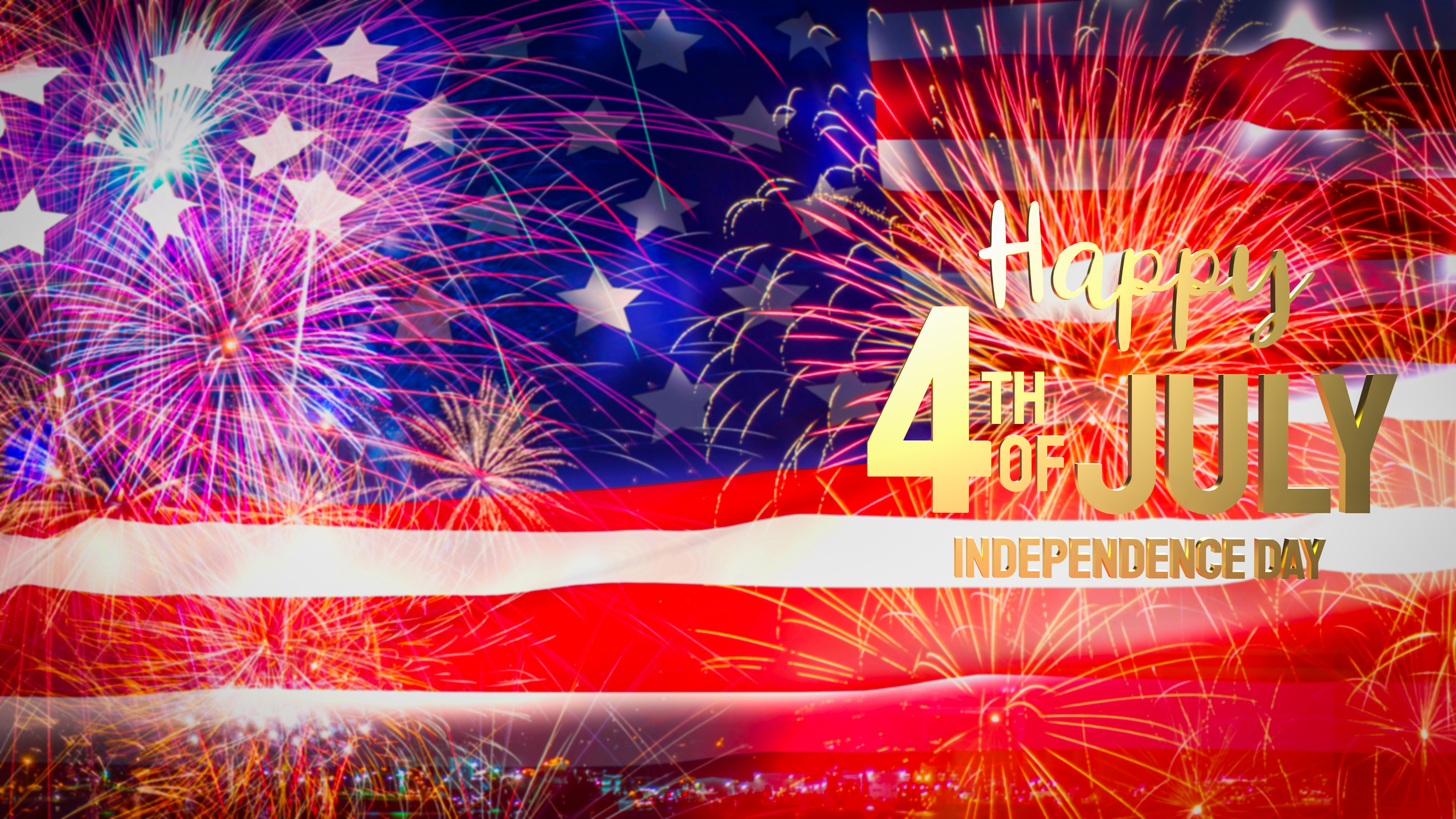 Annual 4th of July Celebration and Fireworks Photo