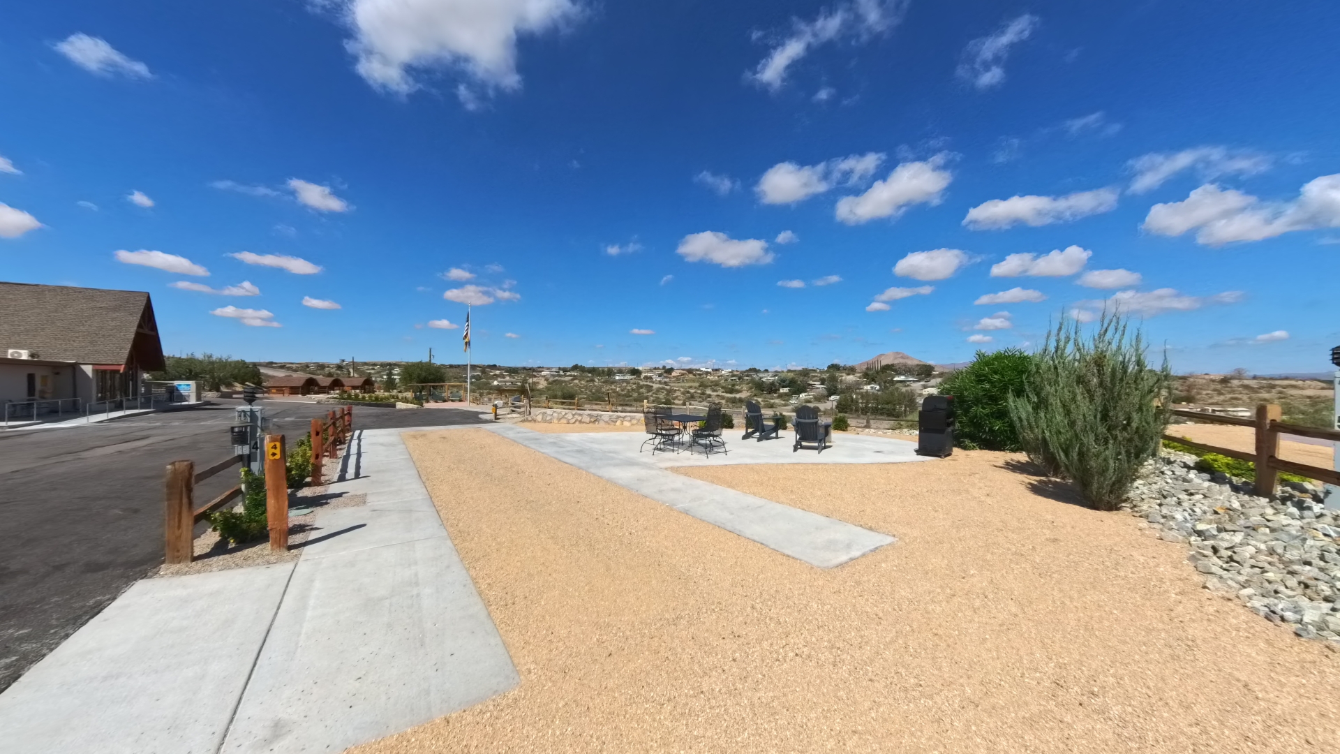 KOA Patio pull thru 2026