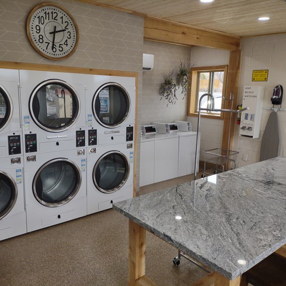 There's Even an Ironing Board and Iron Available for Use