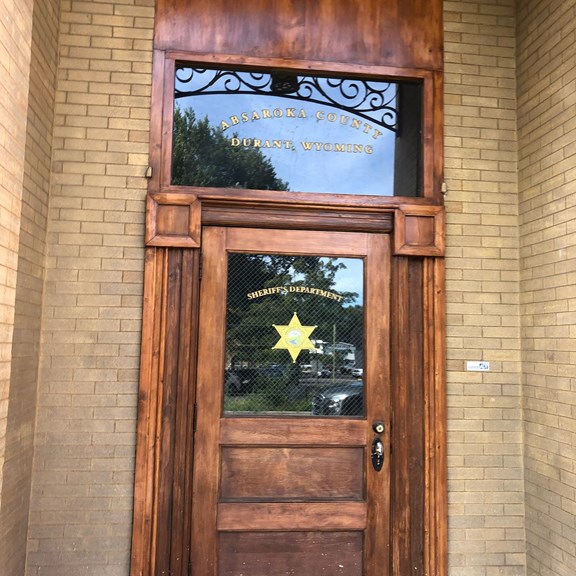Absaroka County Sheriffs Office, from the Television Show Longmire, Las Vegas N.M.