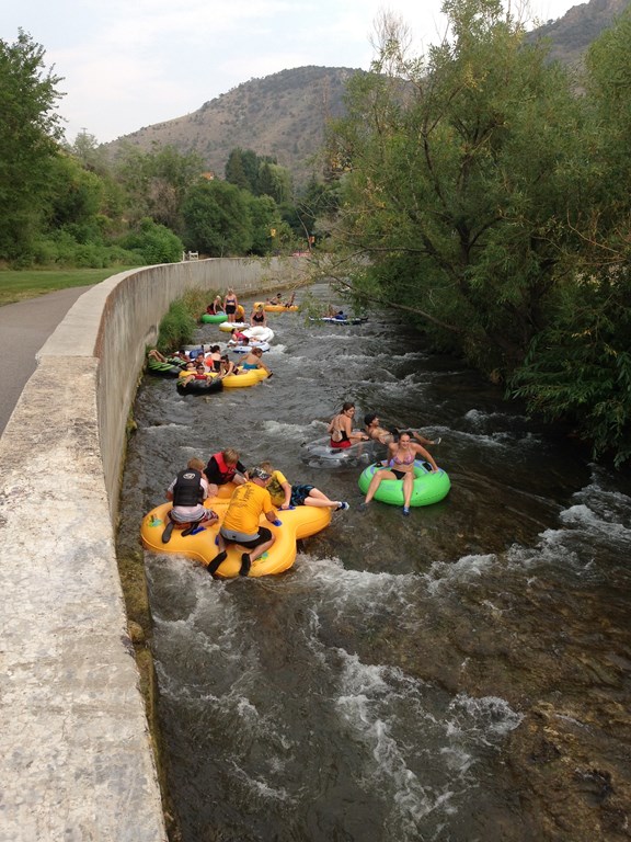 Tubing the Portneuf River