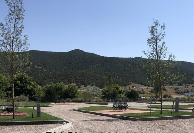 RV sites #220-223. Full hook up patio pull thru sites.