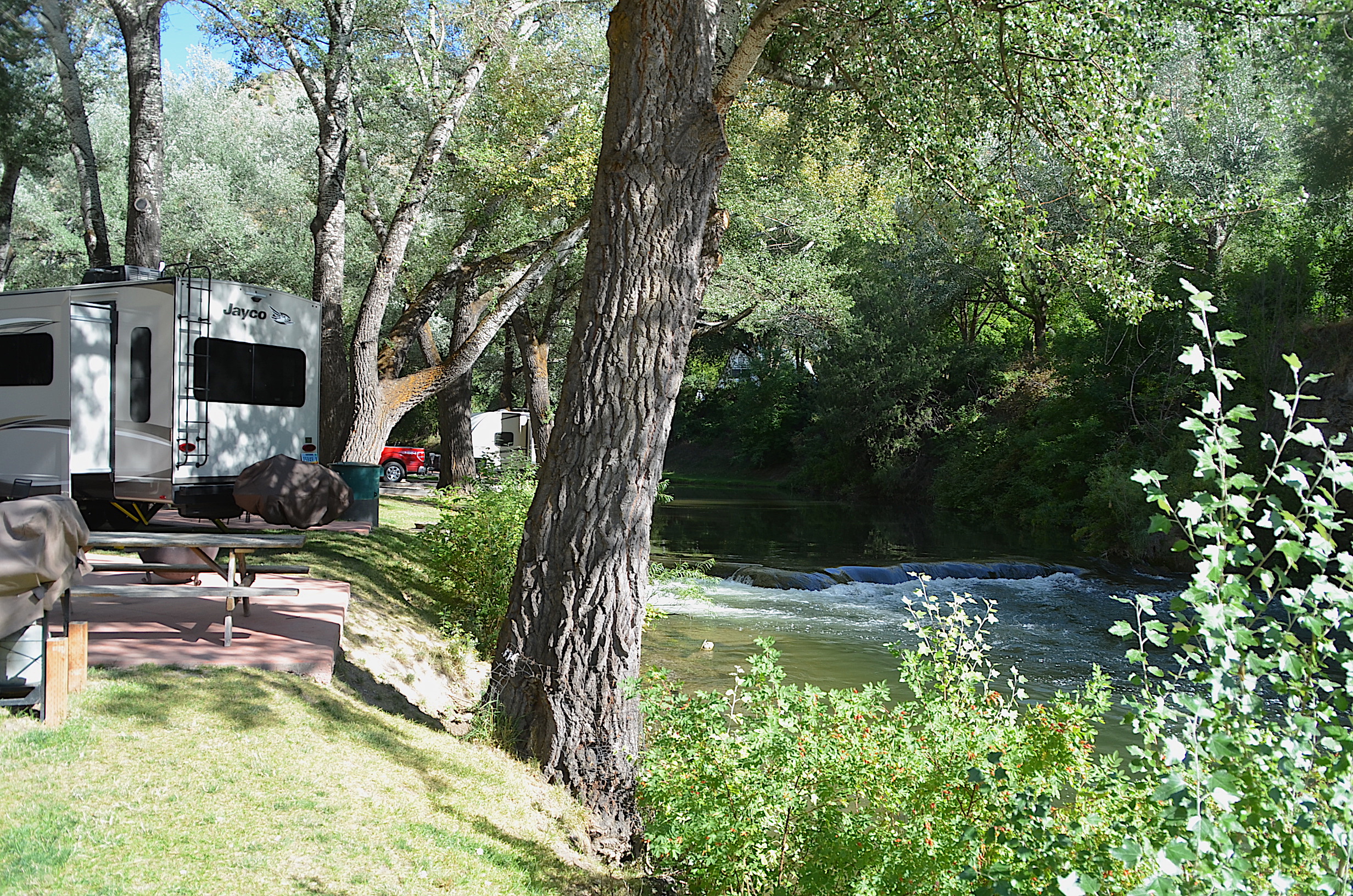 RV Patio River sites back in #15 and #16.