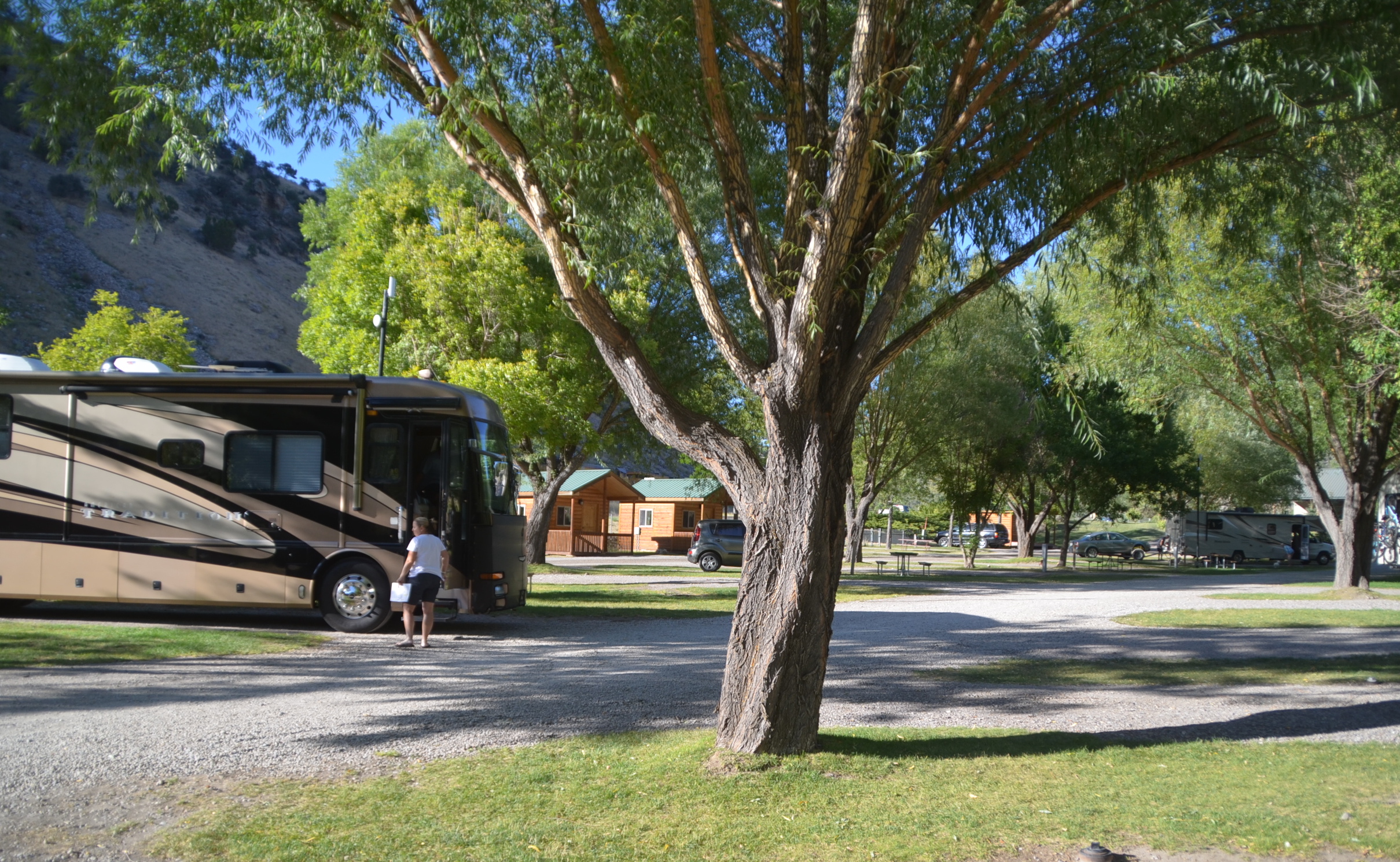 RV sites pull thru #71-75 and #78-84