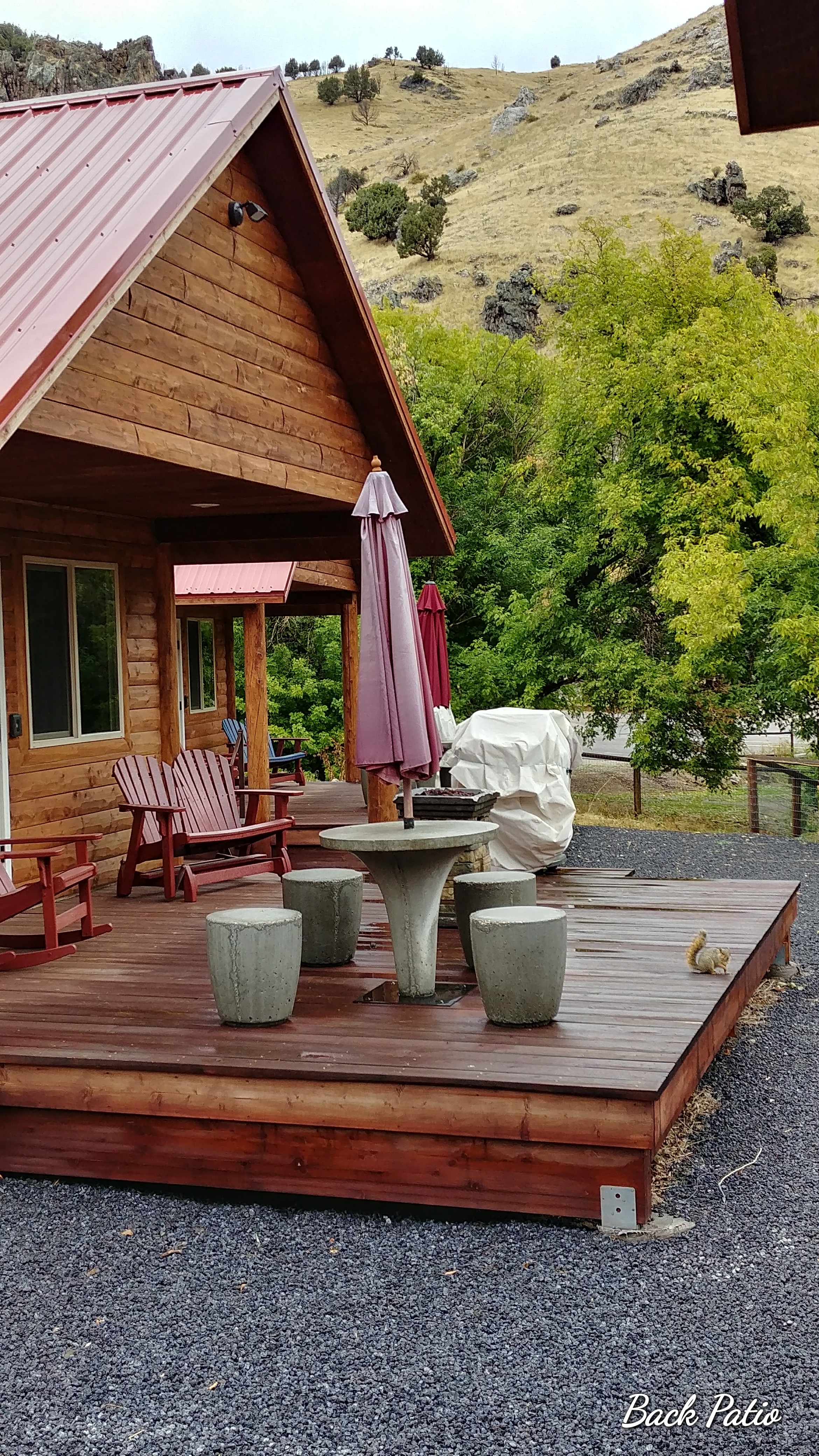 Deluxe Cabins #DL1-DL9 with bathroom/linens/towels, 2 beds, kitchenette.  Walk to hot springs.