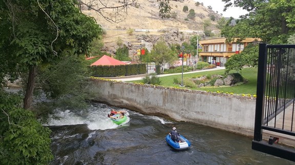 Tubing the Portneuf River