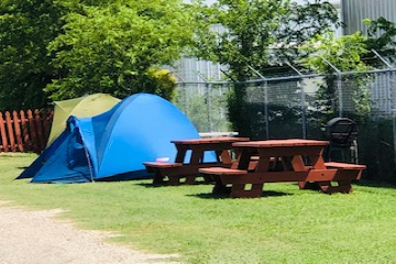 Tent Site, No Hookups, Grass Site Pad