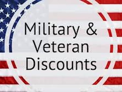 First Responder & Military Discount Photo