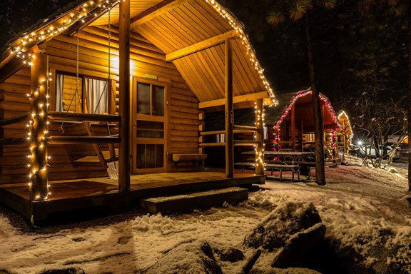 Cozy up after your winter Adventure!