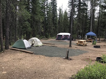 Tent with water20