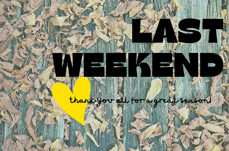 Last Weekend of the Season Photo