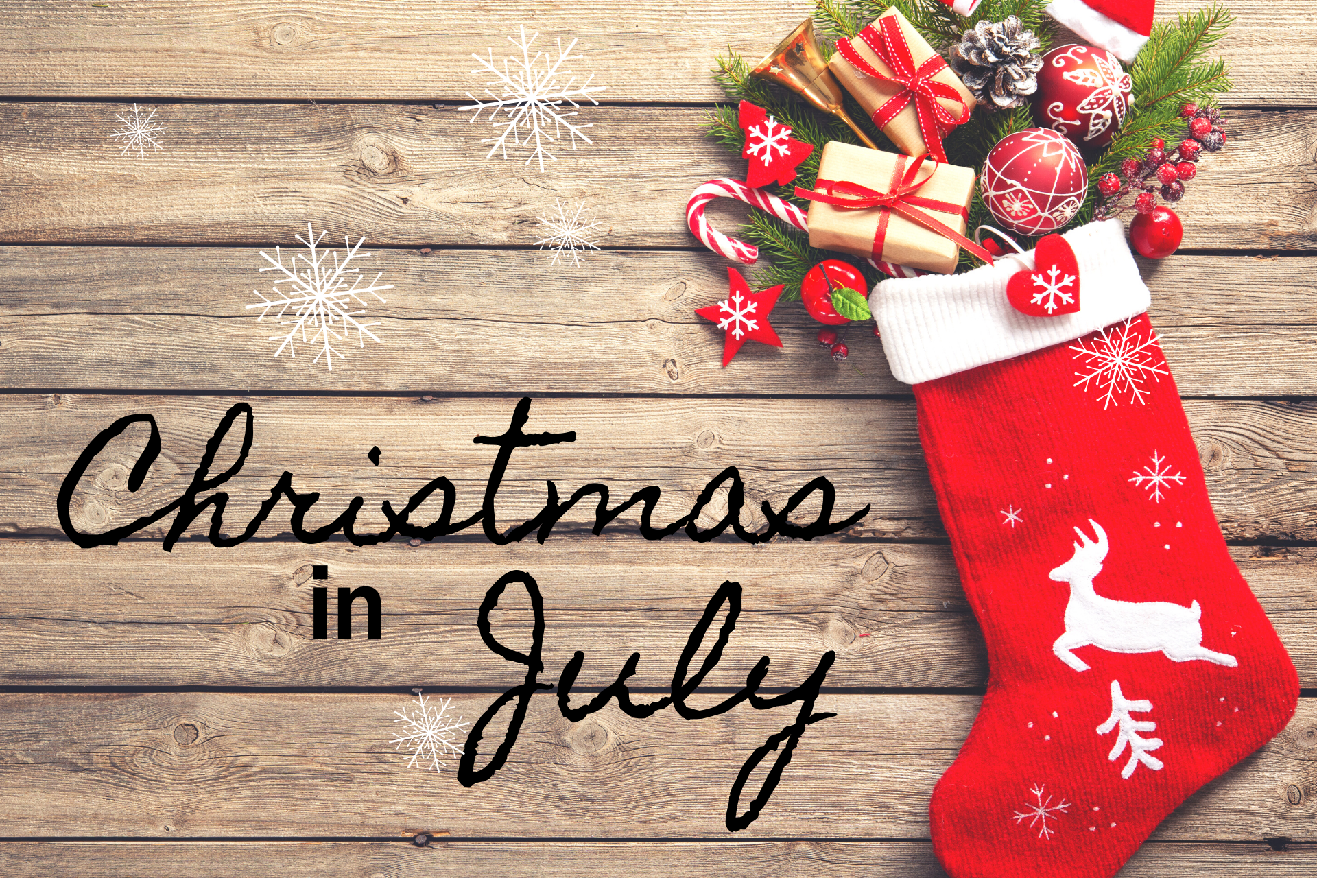Christmas in July Weekend Photo