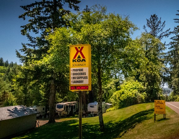 Come and inhale the beauty of the Lincoln City KOA Journey!