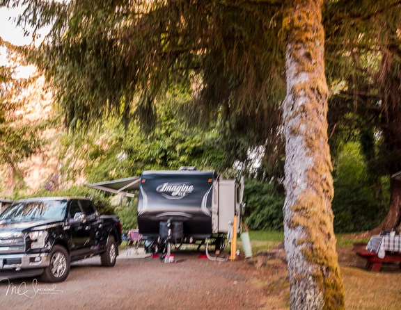 Beautiful back-in sites make camping a pleasure!